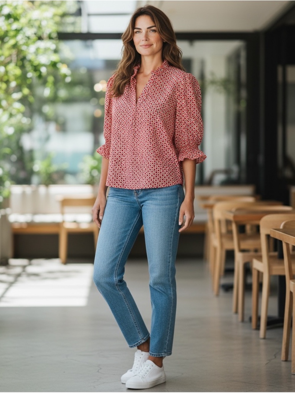 Ann Taylor V-Neck Blouse
